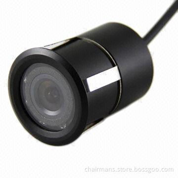 Wide angle car camera with 12V power supply voltage